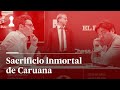 Sacrificio inmortal de caruana por leontxo garca  el rincn de los inmortales 445
