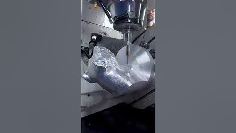 Titans of CNC Machining put a 5 axis DVF 5000 through its paces for this and beautiful work of art