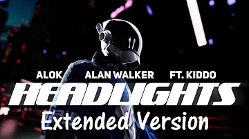 Alan Walker & Alok - Headlights Extended Version (feat. KIDDO)