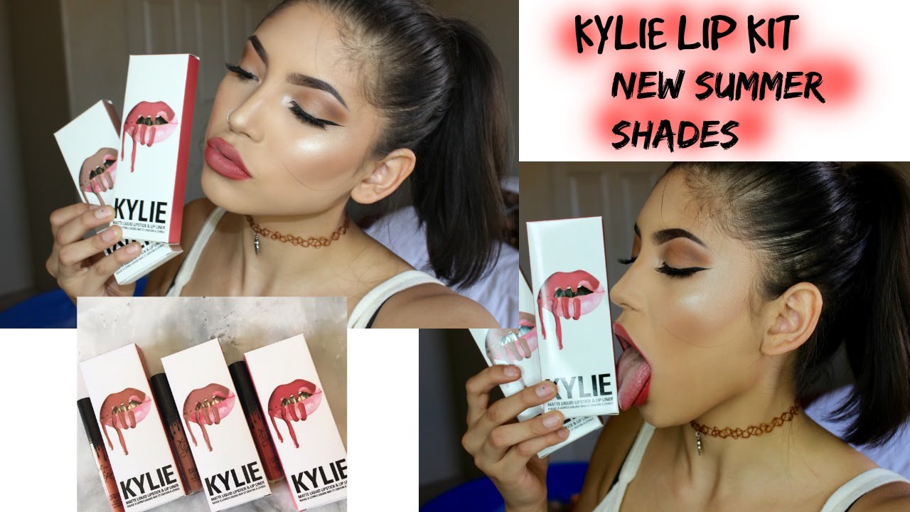 Kylie Jenner Lip Kit Swatches Review