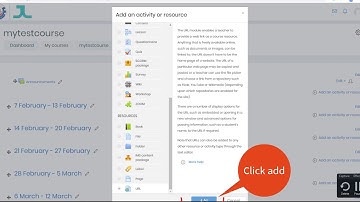 How to add a youtube link to eLearning course