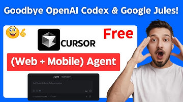 Cursor AI Now on Web and Mobile - AI coding agent | Goodbye to Google Jules and OpenAI Codex