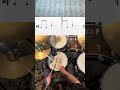 🥁 Off-beat syncopation is a foundational element of groove ♨️ #basicdrumlessons