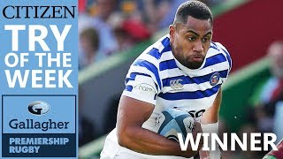 Cokanasigas World Class Touchline Finish  Citizen Try Of The Week  Round 3 Winner