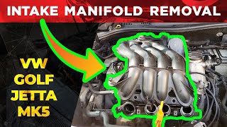 How To Remove Intake Manifold | VW Golf/Jetta Mk5 by Overide 1,248 views 1 year ago 7 minutes, 34 seconds