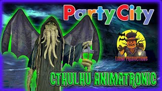 NEW FOR PARTY CITY HALLOWEEN 2024: 9FT CTHULHU THE WATCHER ANIMATRONIC!