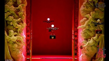 Dolce & Gabbana Drone Show at Fashion Week
