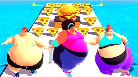 Fat 2 Fit All Levels Mobile Walkthrough Gameplay iOS,Android Body Run Game Update Max Level 2FLG1A