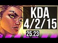 RELL & Jhin vs SYLAS & Lucian (SUP) | 4/2/15 | KR Master | 25.23