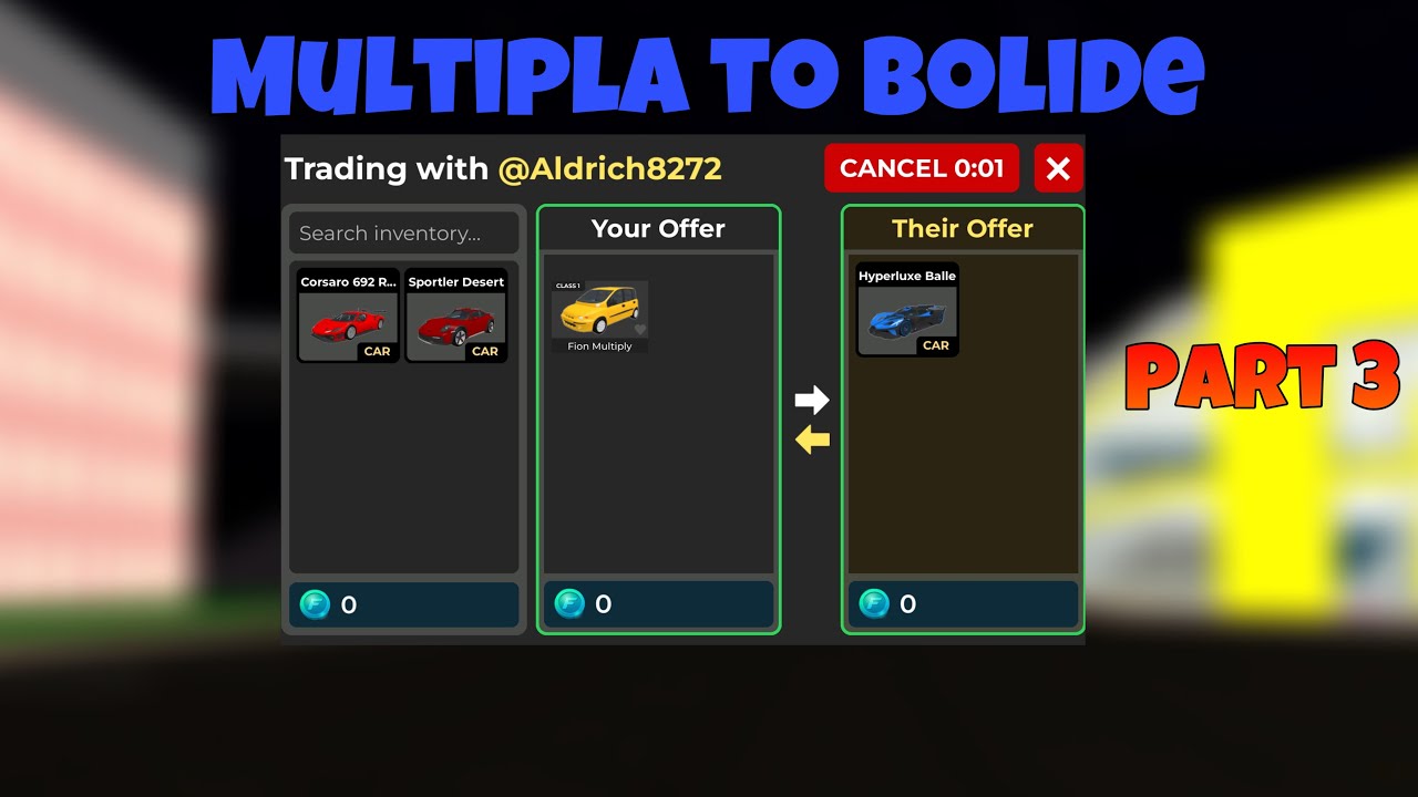 Multipla to Bolide! | Part 3 | CDTAldrich