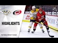 Predators @ Hurricanes 4/17/21 | NHL Highlights
