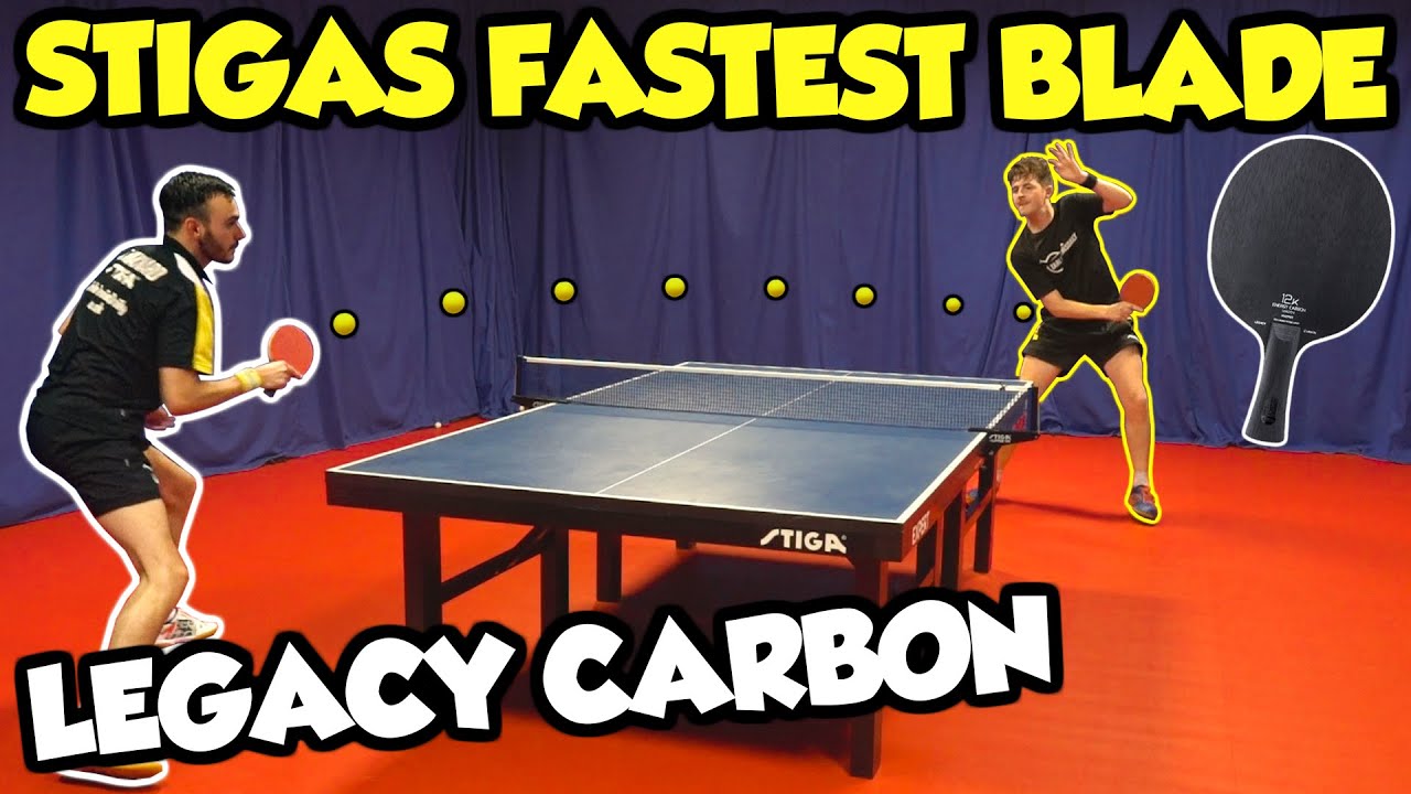 I Tried STIGA's Fastest Table Tennis Blade TableTennisDaily