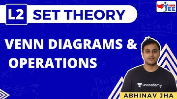 Set Theory L2: Venn Diagrams & Operations | JEE Maths | JEE Main 2023 | Super JEE | Abhinav Jha