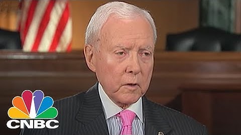 Sen. Orrin Hatch Talks Tax Reform Efforts (Full Interview) | CNBC
