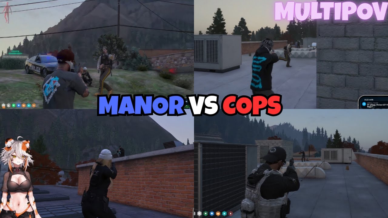 Manor James & Charlie Get in a PD Shootout after The Cargo Contest ...