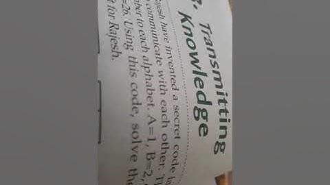 chapter 13. Transmitting Knowledge.  Introduction