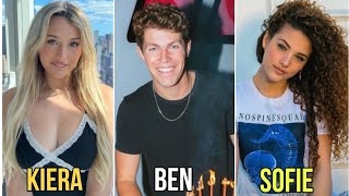 Ben Azelart vs Sofie Dossi vs Kiera Bridget |Lifestyle Comparison 2023 |RW Facts & Profile|