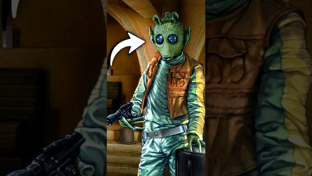 CRAZIEST Greedo Background Detail in Star Wars?