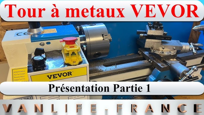 Tour à Métaux VEVOR : Installation, Avance Automatique, Alésage