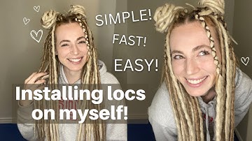 How to install DE Dreadlock Extensions! (the EASY way!)