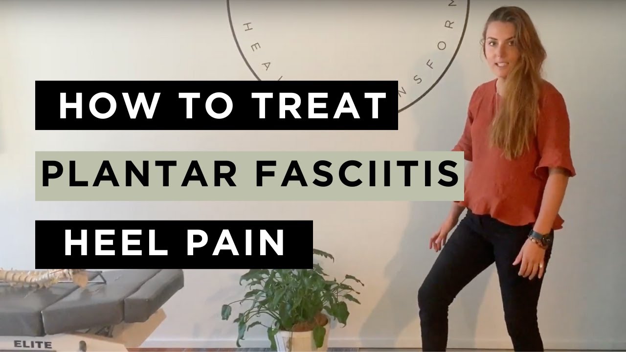 How to Treat Plantar Fasciitis Heel Pain 🦶🏻 Plantar Fasciitis Stretches ...