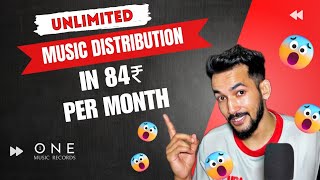 Unlimited Music Distribution In Just 84₹ | Best Music Distributor 2023 | One Music Records