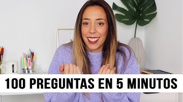 ¡El 100 PREGUNTAS EN 5 MINUTOS más FAIL! 😂 | Laura Muñoz