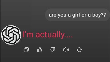 CHATGPT gender reveal!