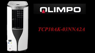 Función De Botones Aire Acondicionado Portátil Olimpo TCP10AK 03NNA2A