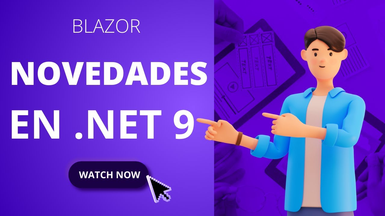 Novedades de Blazor en .NET 9 | Todo lo que necesitas saber - YouTube