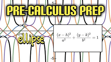 Pre-Calculus Prep: Conic Sections - Graph the Ellipse x^2 + 9y^2 + 6x -90y + 225 = 0