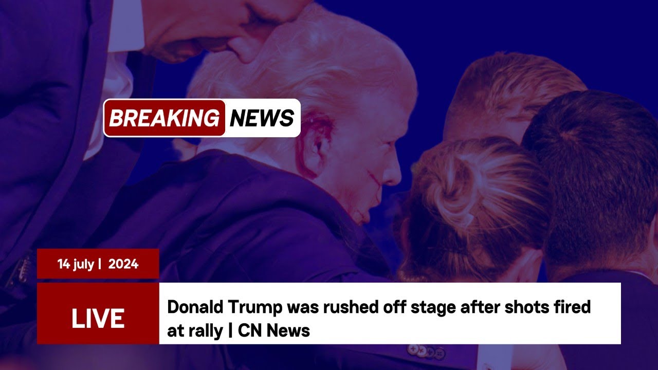 Rally Attack: Donald Trump was rushed off stage after shots fired at ...