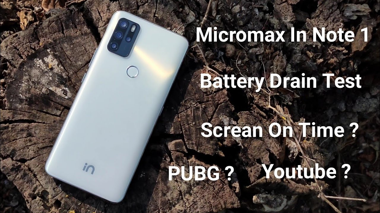 Micromax IN Note 1 Battery Drain test | micromax ione 1 screen on time HINDI
