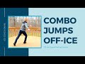 How to Practice Figure Skating Combination Jumps off Ice!