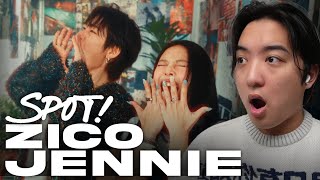 ZICO ‘SPOT! (feat. JENNIE)’ MV REACTION · First Time