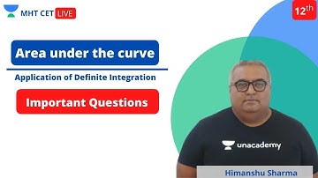 Quick Revision: MHT CET Mathematics - Application of Definite Integration