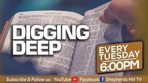 DIGGING DEEP (15TH AUGUST, 2023)