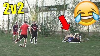 NAJŠIALENEJŠÍ 2v2 Futbalový Zápas!