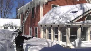 Removing Snow From a Roof:  Tips on removal and snow loads