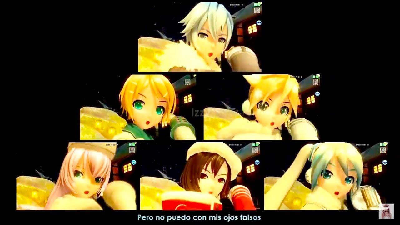 スノーマン Vocaloid Chorus Snowman Pda Ft Sub Espanol Hd Youtube
