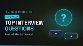 Message Queue & Kafka Interview Questions That Actually Come Up | FAANG Prep