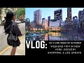 kollege with kiaran vlog: weekend trip in NYC, grocery shopping, &amp; life update mini grwm