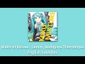 Waltz of knives  lemm nishijima thorndique ft hatsune miku english subtitles