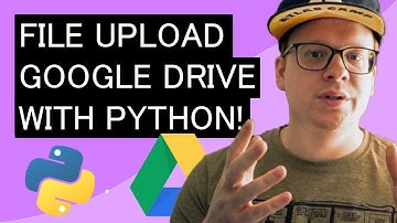 Uploading Files To Google Drive Using Python!