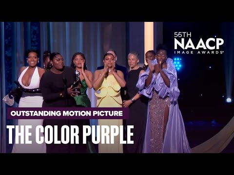 Congrats To The Cast Of The Color Purple On Outstanding Motion Picture! | NAACP Image Awards '24