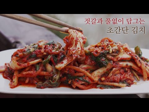 simple <strong>kimchi</strong> <strong>recipe</strong> - 데라세르나