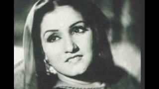 Noor jahan sings in film"village girl"