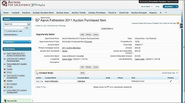 Groundwire Auctions for Salesforce 3.0 Detailed Demonstration