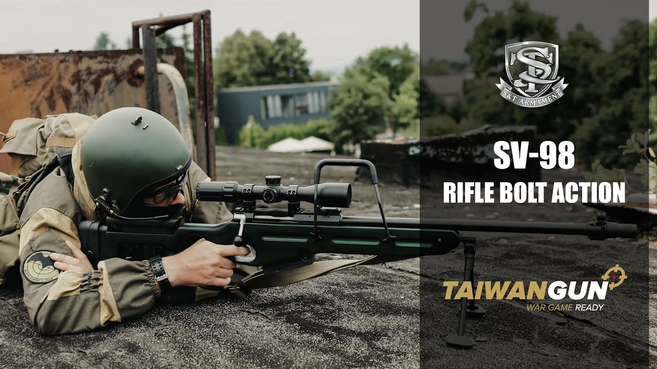 S＆T SV-98 エアーコッキングライフル リアルウッド / SV-98 Spring 