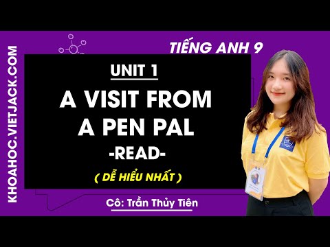 Video Tiếng Anh 9 - Unit 1: Read - trang 9, 10 - Cô Trần... - YouTube